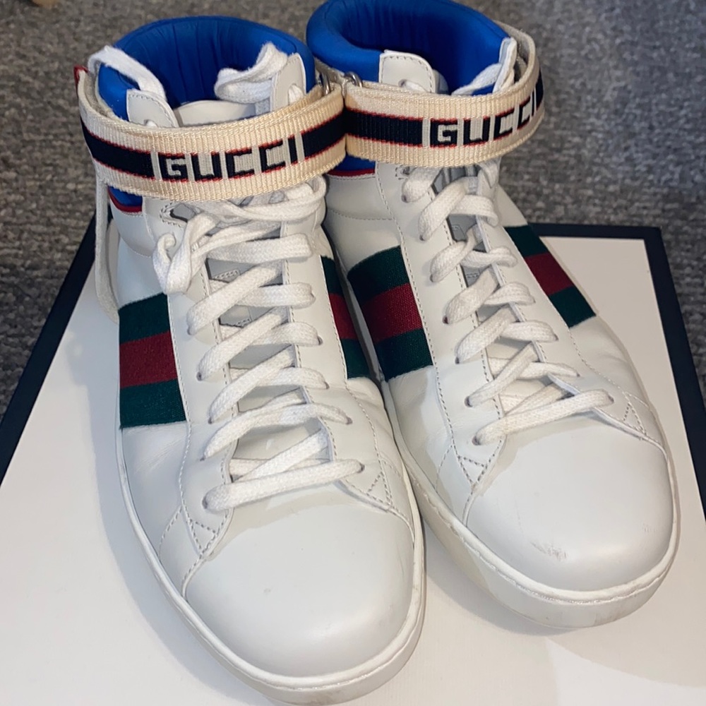 Gucci Stripe Ace High Top